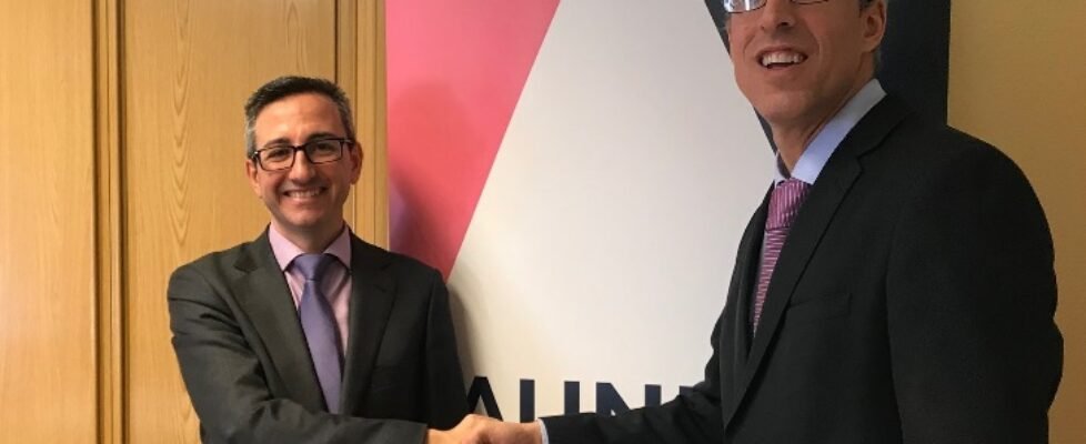 aunna Ángel Blesa y Ricardo Quintana