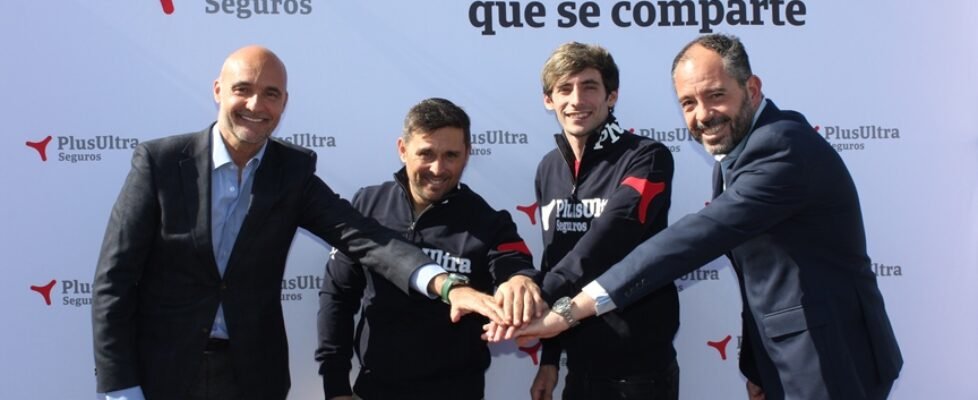 Plus Ultra Seguros patrocina a la pareja de pádel formada por Mati Díaz y Franco Stupaczuk