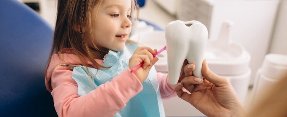 Dentistry little girl