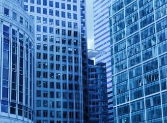 oficinas, edificios, rascacielos