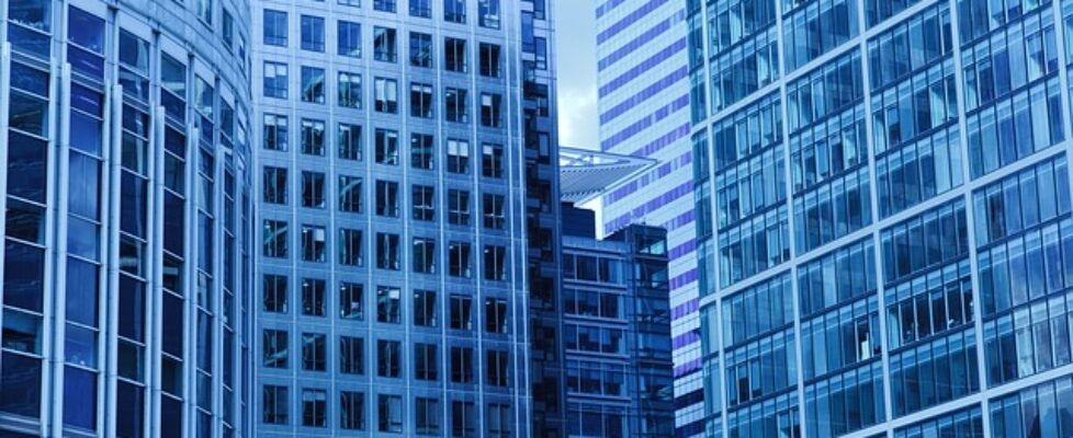 oficinas, edificios, rascacielos