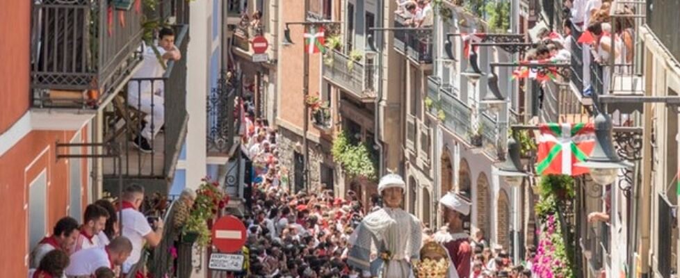 Balcones alquilados en San Fermín