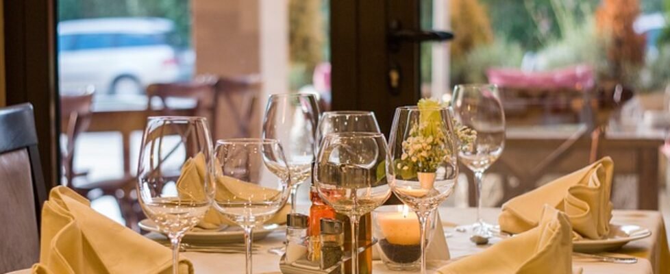 restaurante, bar, comida, bebida, vino