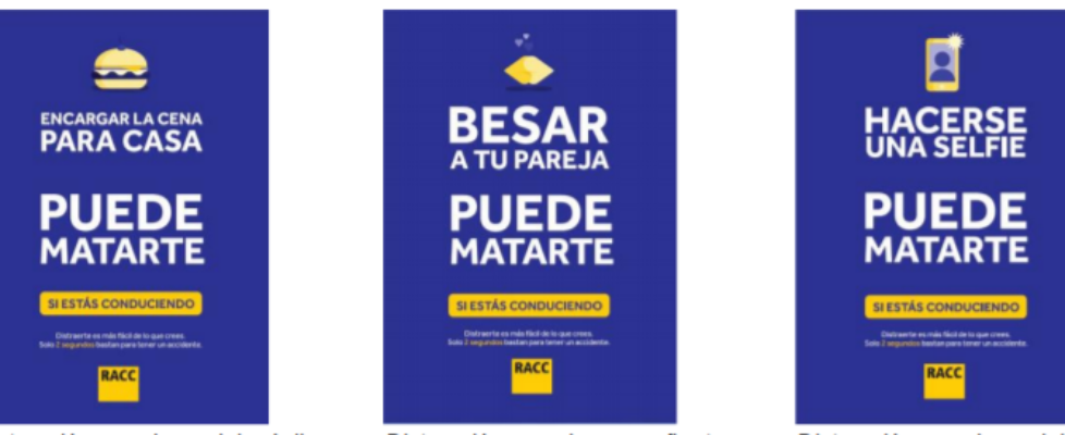 RACC distracciones