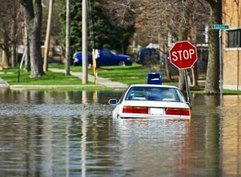 Car Under Water