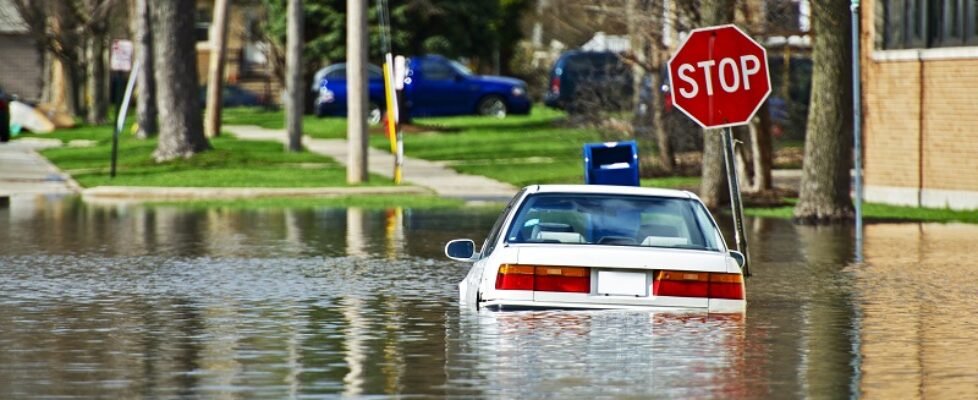Car Under Water