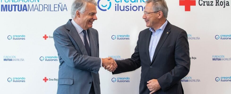 Ignacio Garralda y Javier Senent Cruz Roja