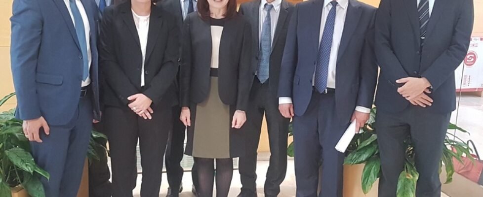 MIEMBROS DE AGROSEGURO JUNTO CON LA DELEGACIÓN OFICIAL DE JAPÓN