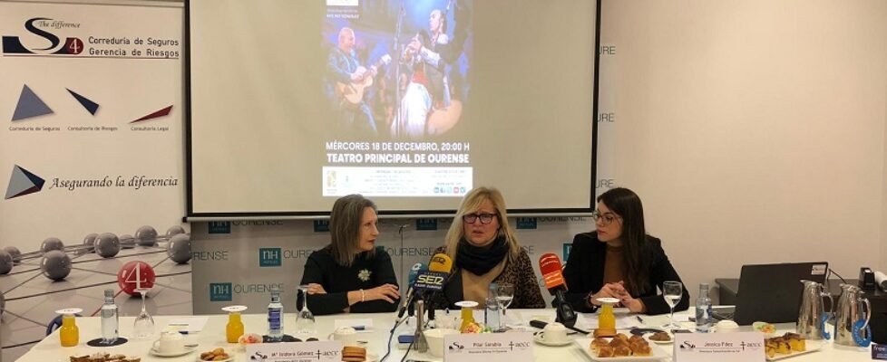 Mª Isidora Gómez, Presidenta de la AECC Orense...