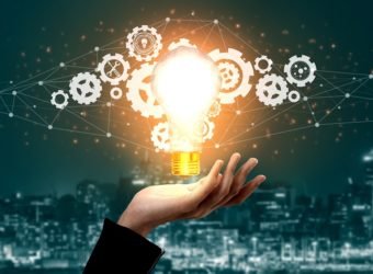 Innovation Technology for Business Finance Concept