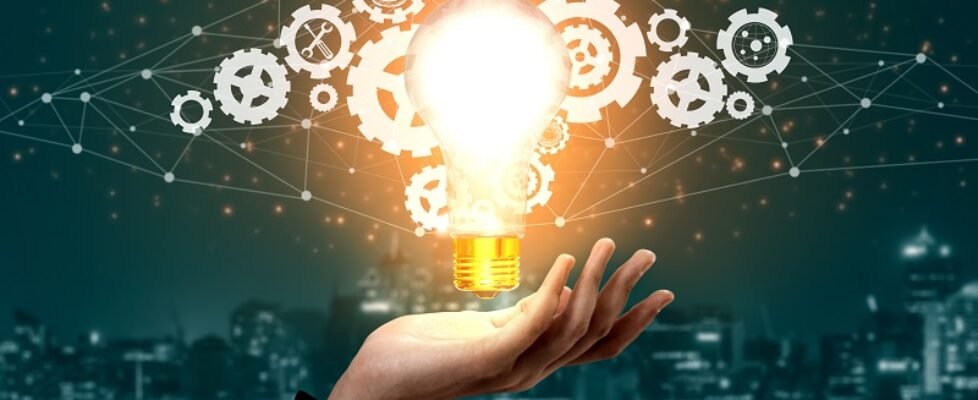 Innovation Technology for Business Finance Concept