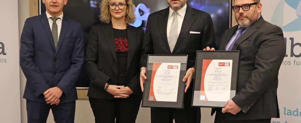albia certificados ISO-UNE-2.0