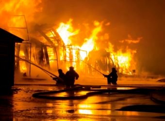 incendio, bomberos, fuego