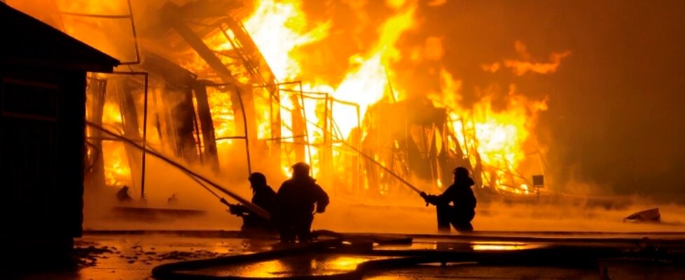 incendio, bomberos, fuego