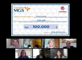 290420 - Donación Cáritas