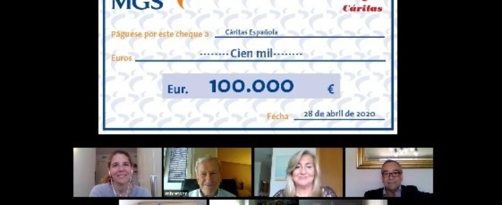 290420 - Donación Cáritas