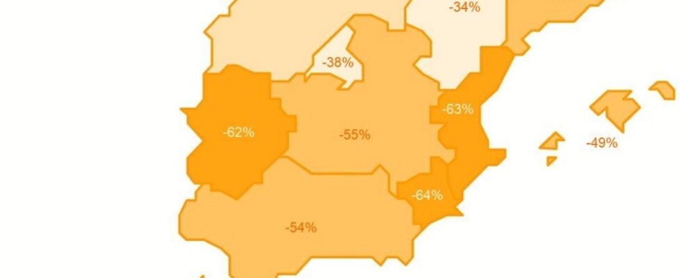 avant 2 Mapa españa comparación semana 2 y 16 marzo_AVANT2