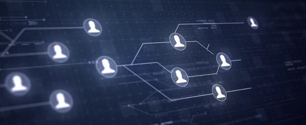 User People Network Circuit Board Link Connection Technology