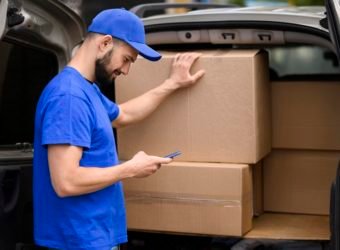 repartidor transporte