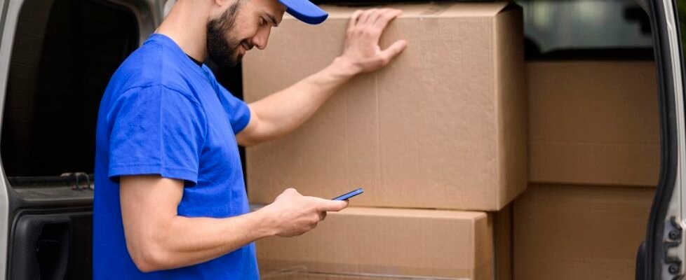 repartidor transporte