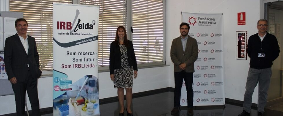 Acuerdo Fundación Jesus Serra e IRBLleida