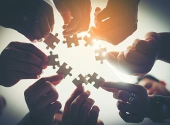 Everyone is an important jigsaw at work.