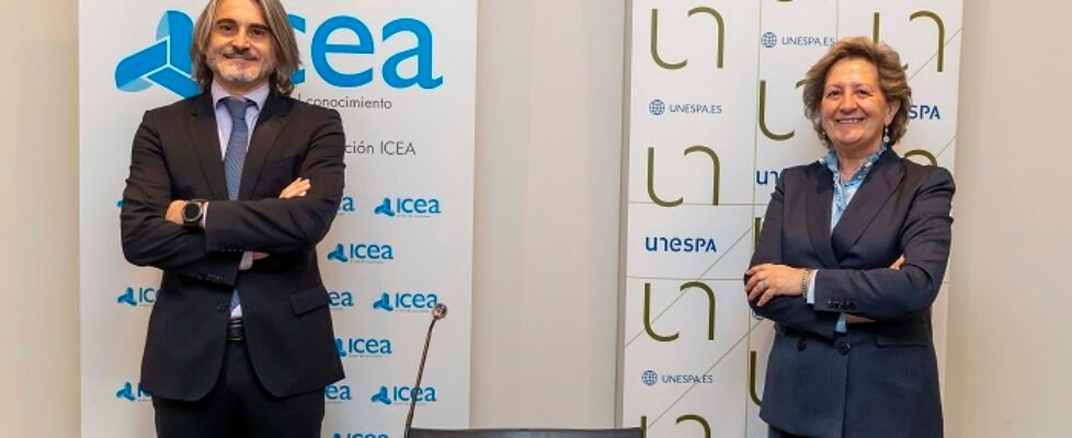 José Antonio Sánchez, director general de ICEA - Pilar Gonzalez de Frutos, presidenta de UNESPA - 01