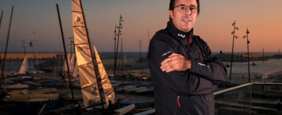 RibéSalat Xavier Torres, presidente de la Federació Catalana de Vela