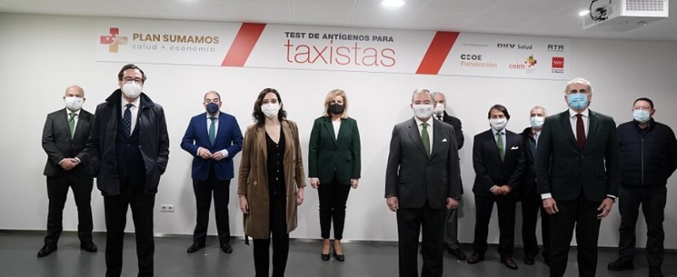 Centro testeo taxistas