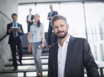 Portrait of a confident businessman in office