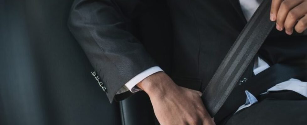 seguridad vial cinturon