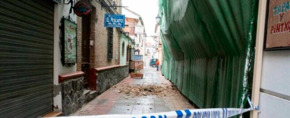 Un enjambre sísmico causa daños materiales y alerta a la población de Granada