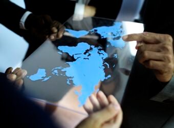 Business Team Global Business Planning Working Concept