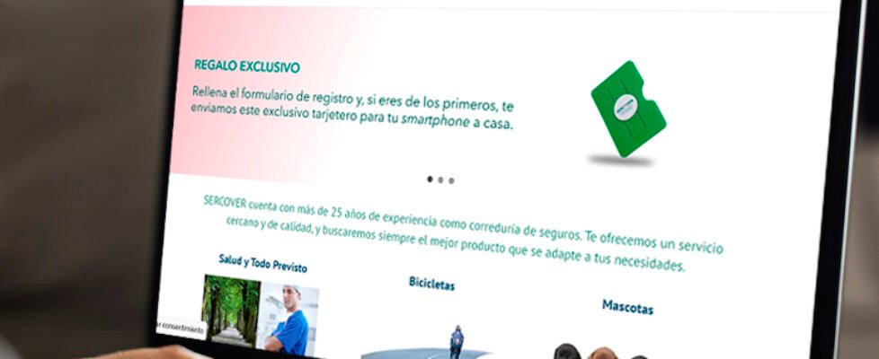 Working on a web template on the laptop