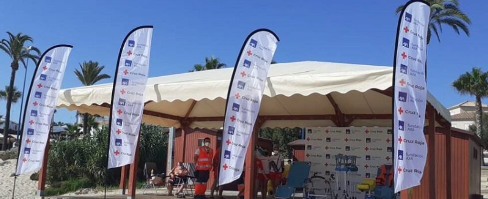 axa cruz roja playas