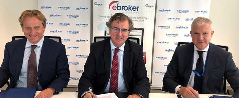 Dominique Uzel SANTALUCÍA Higinio Iglesias ebroker Rodrigo Fernández-Avello