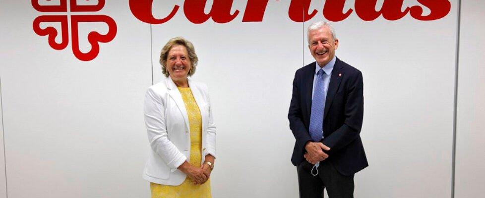 Donación UNESPA Caritas