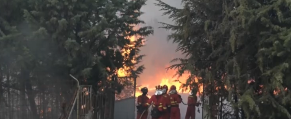 Tecnifuego incendio Ávila