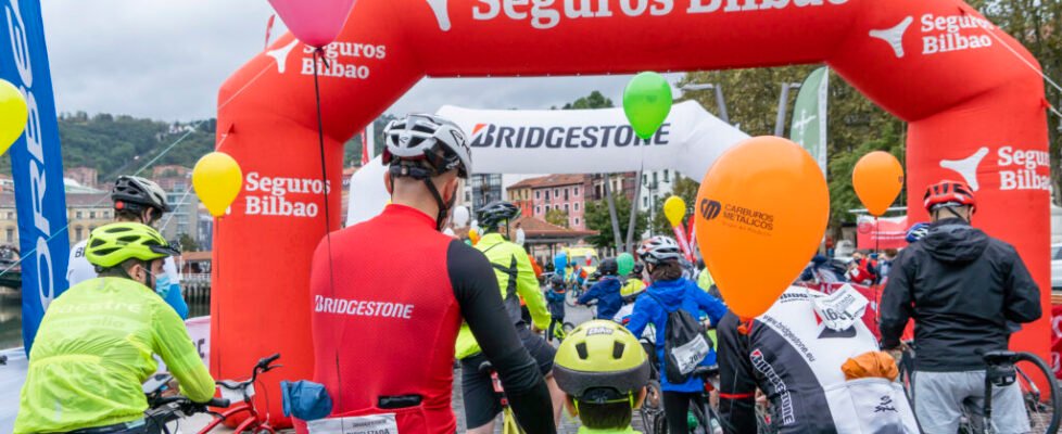 Bicicletada Bridgeston patrocinada por Seguros Bilbao