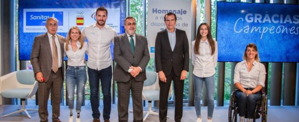 Foto deportistas Sanitas