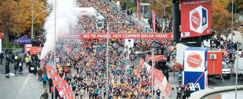 AXA SALIDA MADRID PONLE FRENO