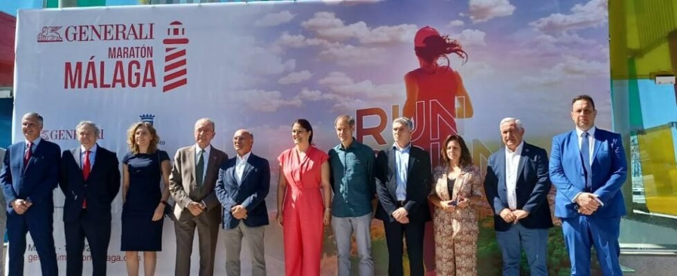 Generali, patrocinador principal de la Maratón de Málaga