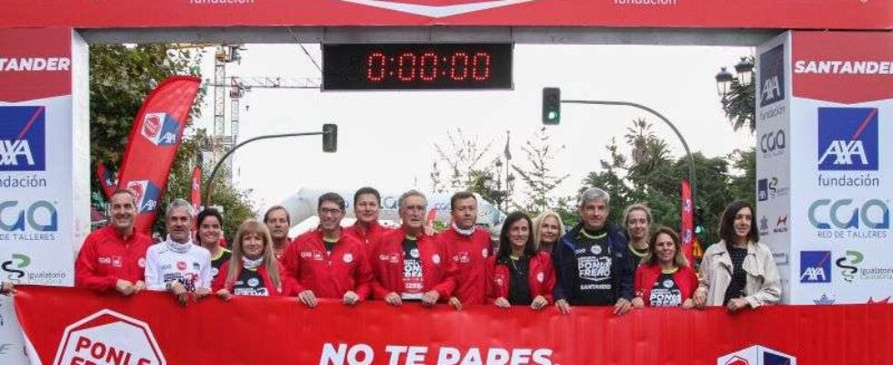 Pancarta Ponle Freno Santander (1)