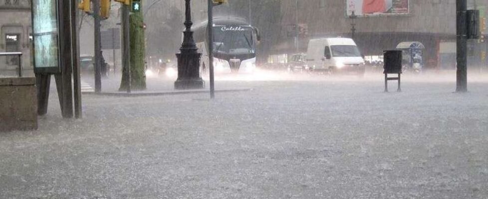 Tormenta Cataluña