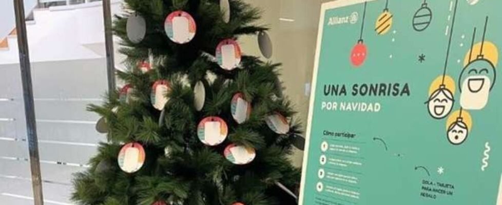 Allianz arbol navidad
