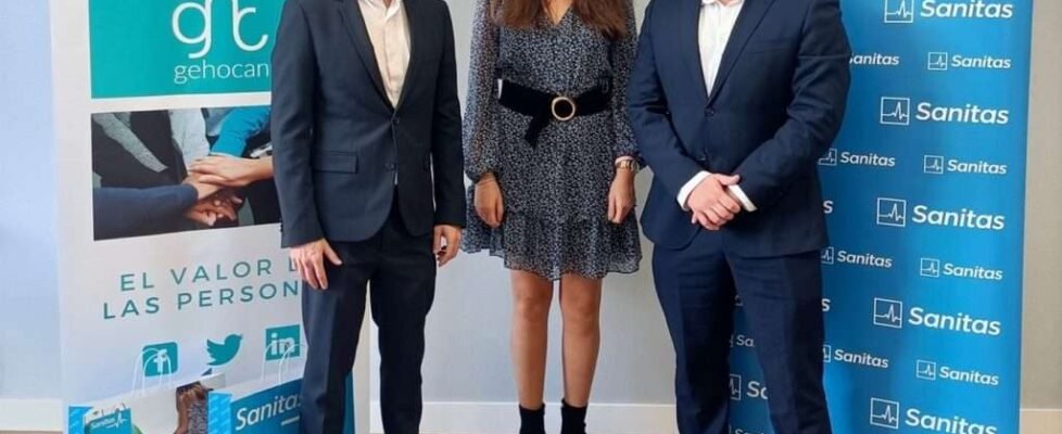 Firma acuerdo Gehocan y Sanitas