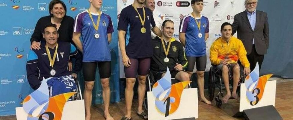 Podio Liga AXA Barcelona