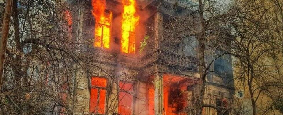 Incendio en el hogar