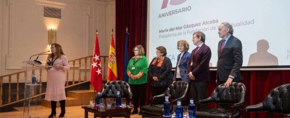 Mª del Mar Gázquez, Yolanda Luna, Teresa Moreno, Teresa Zuazo, Luis Sánchez y Juan Carlos Estévez, patronato de la Fundación de la Mutualidad de Procuradores_M.RIOPA_Punto GA