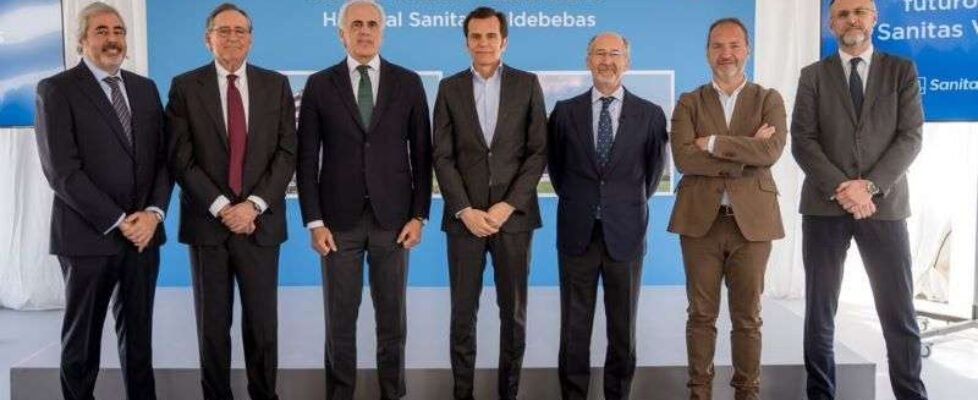 Primera piedra Hospital Sanitas Valdebebas